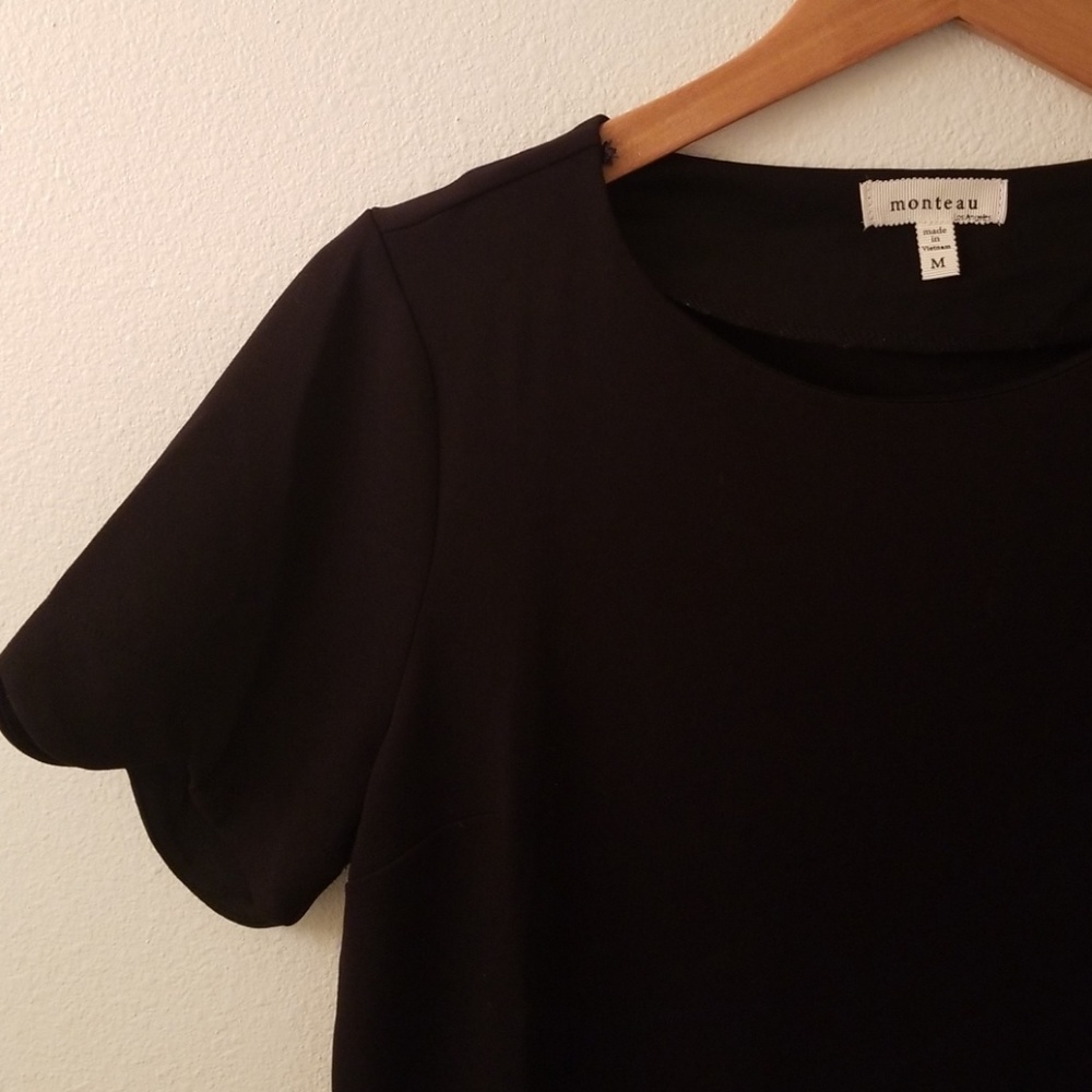 Monteau Black Dress
